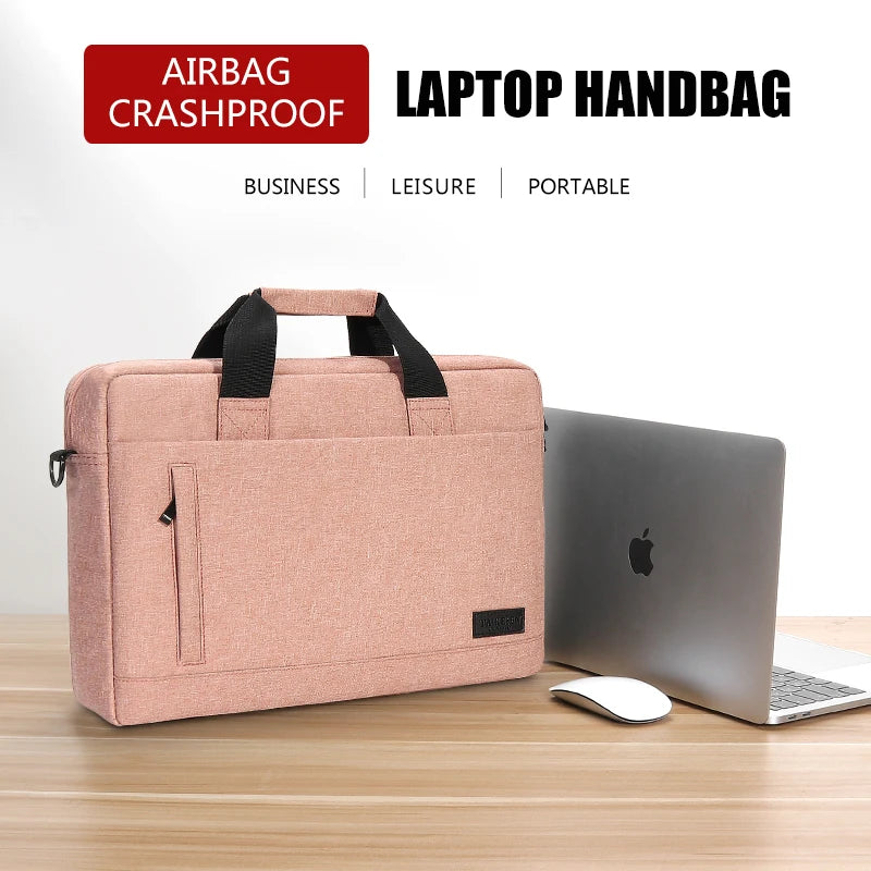 Durable Canvas Laptop Sleeve Case With Zipper Closure