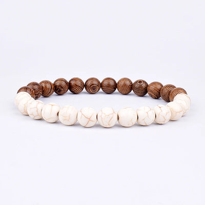 Volcanic Stone Bracelet for Men with Mood Tracking Feature - Smarsty
