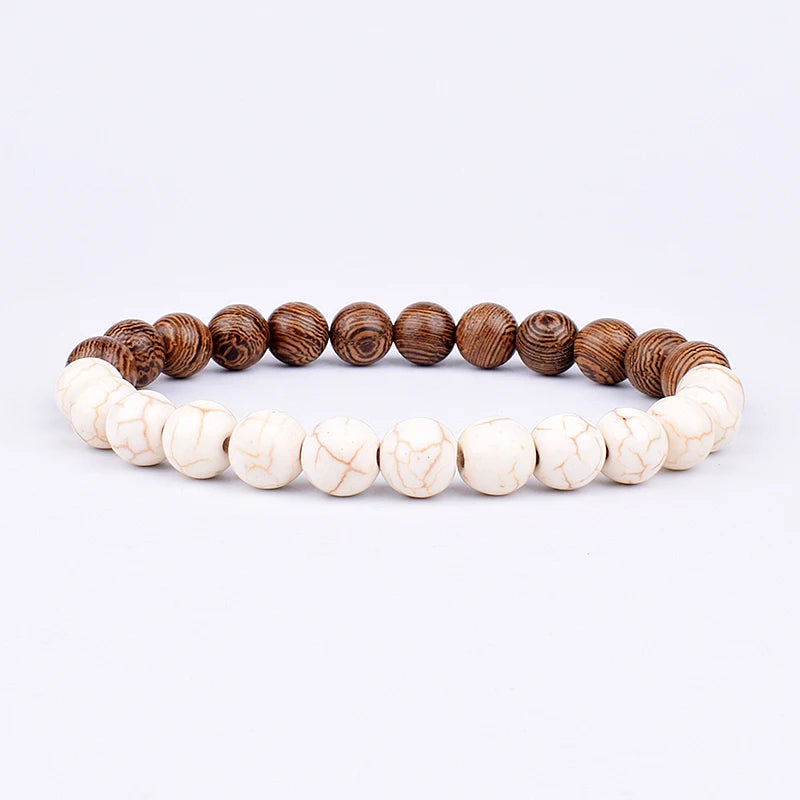 Volcanic Stone Bracelet for Men with Mood Tracking Feature - Smarsty