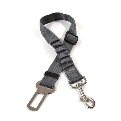 Adjustable Dog Car Seat Belt Harness with Reflective Cushioning - Smarsty