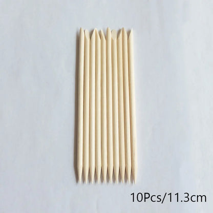 Lurayee Wooden Nail Cuticle Pusher for Perfect Manicures - Smarsty