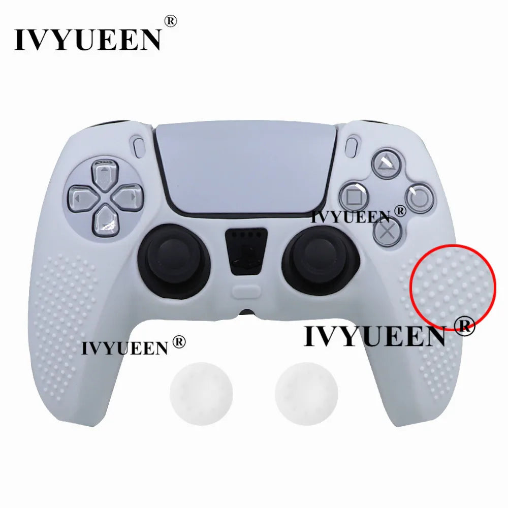 Ivyueen Anti Slip Silicone Skin for PS5 Controller - Smarsty