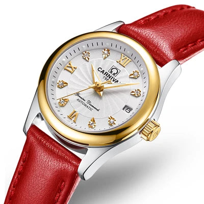 Carnival Luxury Women's Mechanical Watch with Sapphire Crystal - Smarsty