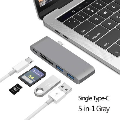Usb C Hub Hdmi 4K Multiport Adapter Alongside Sd Reader