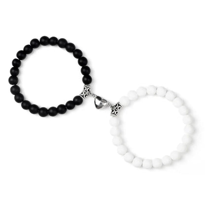 Natural Stone Couple Bracelets Set for Friendship - Smarsty