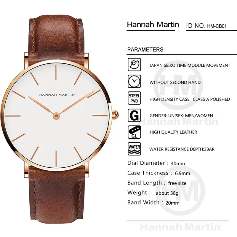 Waterproof Japan Quartz Wrist Watch For Men - Smarsty