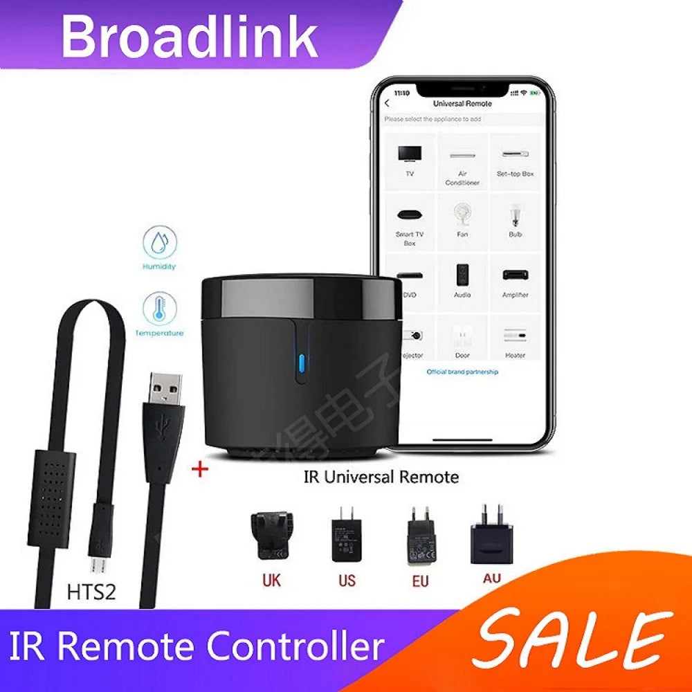 Broadlink RM4 Mini Smart IR Remote with Alexa Integration - Smarsty