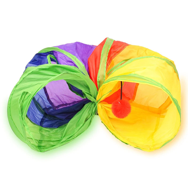 Collapsible Cat Tunnel Tube for Indoor Outdoor Play - Smarsty
