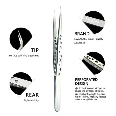NAGARAKU Makeup Eyelashes Set with Precision Tweezers - Smarsty
