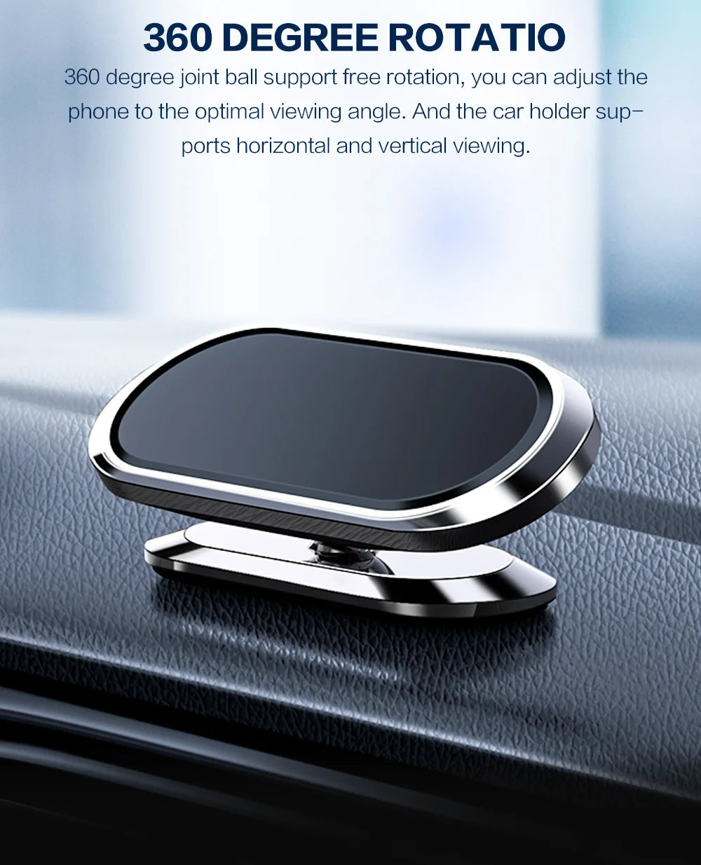 Magnetic Car Phone Holder With 360 Degree Rotation Ultra - Smarsty
