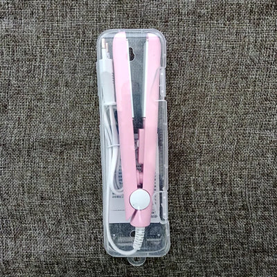 Mini Ceramic Hair Straightener and Curler for Quick Styling - Smarsty