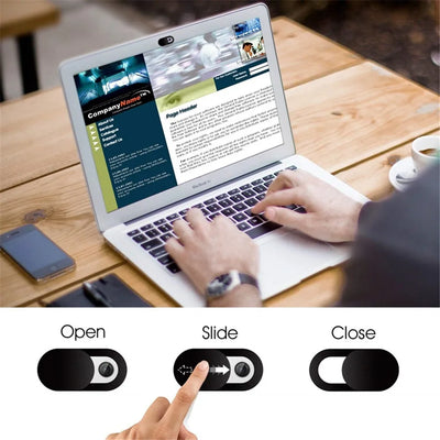 20/10/5/1pcs Sliding Webcam Cover Laptop Camera Cover Slider Phone Antispy For iPad PC Macbook Tablet lenses Privacy Sticker - Smarsty