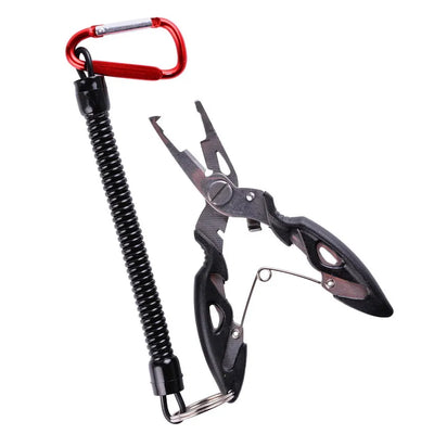 Multifunction Fishing Pliers Tools Accessories for Goods Winter Tackle Pliers Vise Knitting Flies Scissors Braid Set Fish Tongs - Smarsty