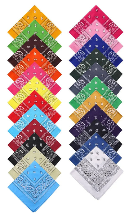 Stylish Bohemian Cotton Bandana Scarf For Women And Girls - Smarsty