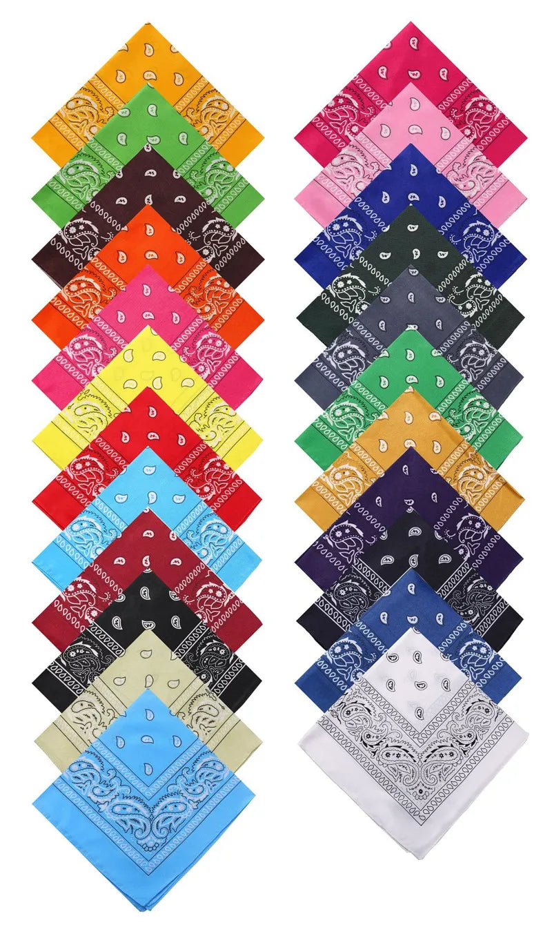 Stylish Bohemian Cotton Bandana Scarf For Women And Girls - Smarsty