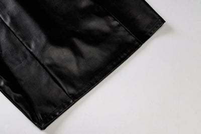 Women Summer Sexy Party Strapless Bodycon Pu Leather Slim Package Hip Black Mini Dress Sundress Female Clothing - Smarsty