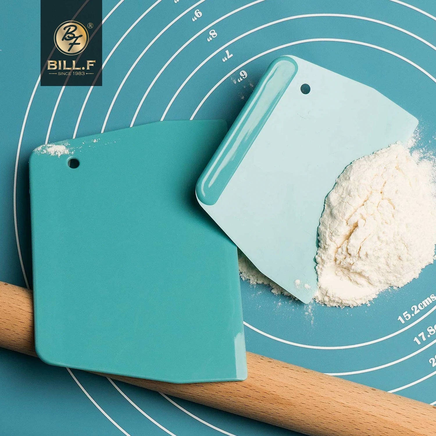 2 Piece Plastic Cake Spatula Set for Easy Baking - Smarsty