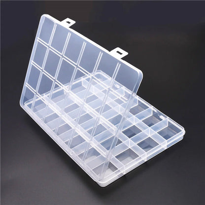 Plastic Jewelry Organizer Storage Box With Dividers - Smarsty