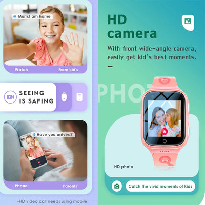 KGG 4G Kids Smart Watch with GPS and SOS Feature - Smarsty
