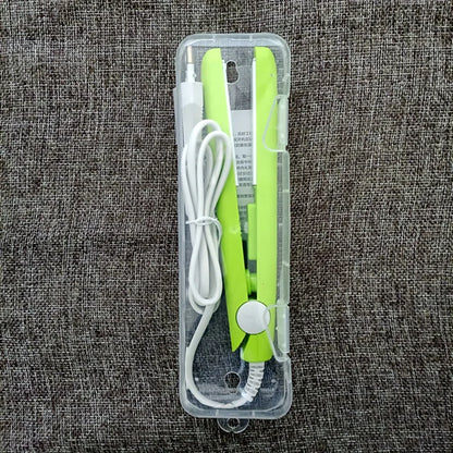 Mini Ceramic Hair Straightener and Curler for Quick Styling - Smarsty