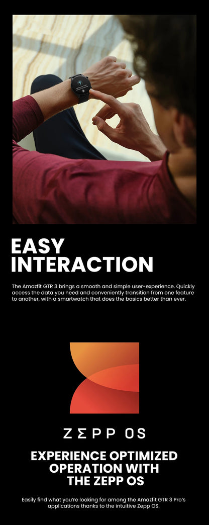 Amazfit GTR 3 Smartwatch with Built-in Alexa and GPS - Smarsty