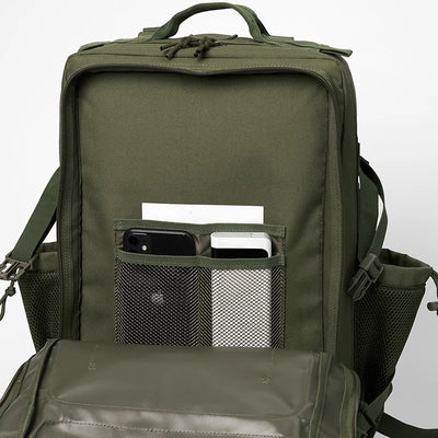 45L Tactical Backpack survival Bag Hunting MOLLE Backpack GYM For Men EDC Outdoor Hiking Rucksack Witch Bottle Holder - Smarsty