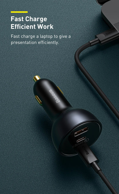 Ultra High Power USB Type C Car Charger PD30 QC5Plus - Smarsty
