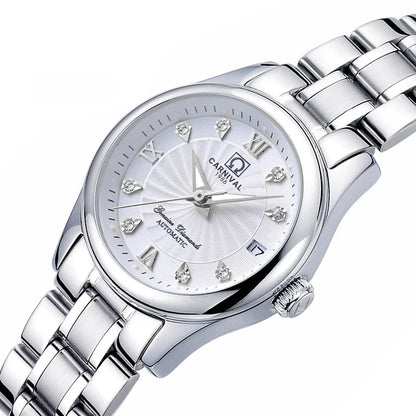 Carnival Luxury Women's Mechanical Watch with Sapphire Crystal - Smarsty