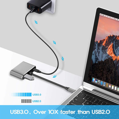 USB C Hub 4K HDMI Adapter With Multiport Thunderbolt