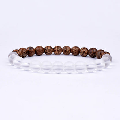 Volcanic Stone Bracelet for Men with Mood Tracking Feature - Smarsty