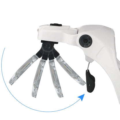 Illuminated Magnifying Glasses with Adjustable LED Lights - Smarsty