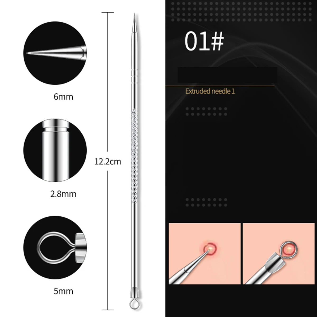 4PCS Acne Remover Tool Set for Clear Skin - Smarsty