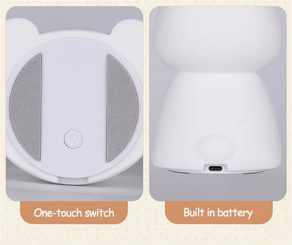 Cute Rabbit LED Night Light for Kids Bedroom - Smarsty