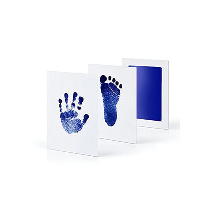 No Touch Baby Hand Footprint Kit Safe Ink Pad Souvenir - Smarsty