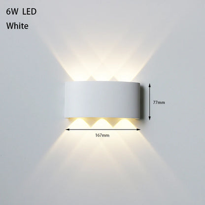Outdoor Waterproof LED Wall Lamp for Stylish Illumination - Smarsty