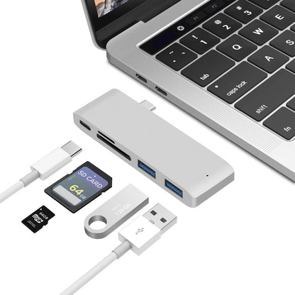 Usb C Hub Hdmi 4K Multiport Adapter Alongside Sd Reader