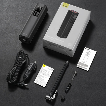 12V Portable Car Air Compressor With LCD Display For Cars - Smarsty