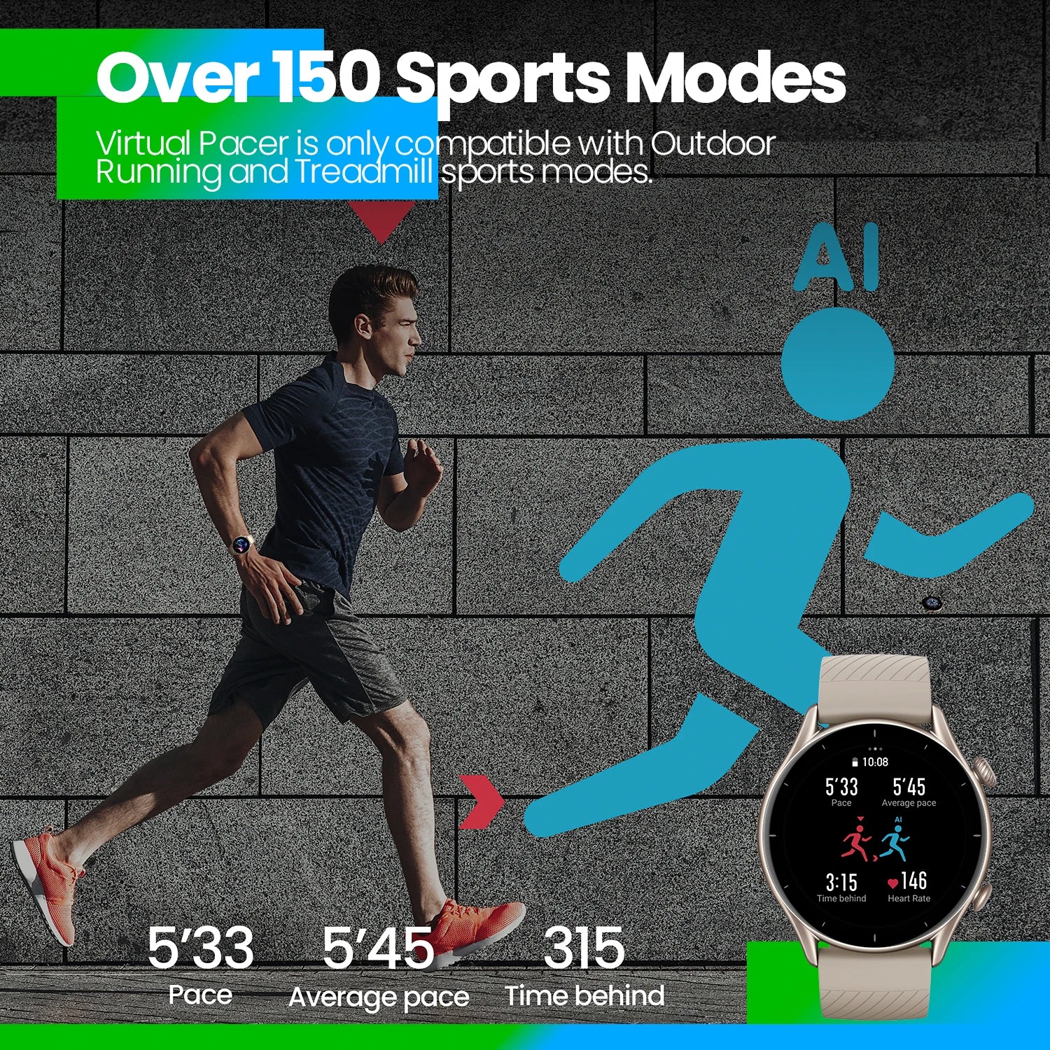 Amazfit GTR 3 Smartwatch with Built-in Alexa and GPS - Smarsty
