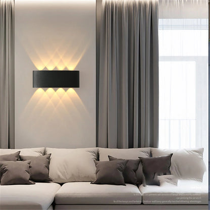 Outdoor Waterproof LED Wall Lamp for Stylish Illumination - Smarsty