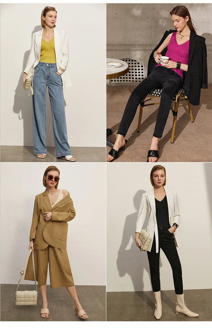 Amii Minimalism Summer New Women's Camisole Tops Office Lady Solid V-neck Sexy Slim Vest Girls Tank Streetwear Tops 12321058