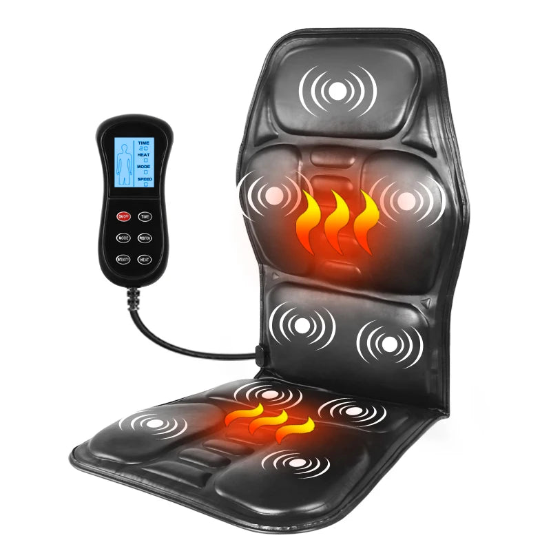 KLASVSA Electric Back Massager Cushion for Pain Relief - Smarsty