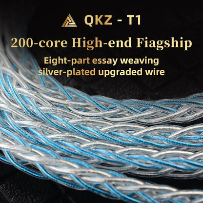 QKZ T1 HiFi Earphone Upgrade Cable with MMCX Connector - Smarsty