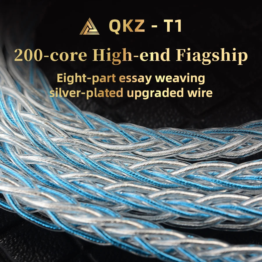 QKZ T1 HiFi Earphone Upgrade Cable with MMCX Connector - Smarsty