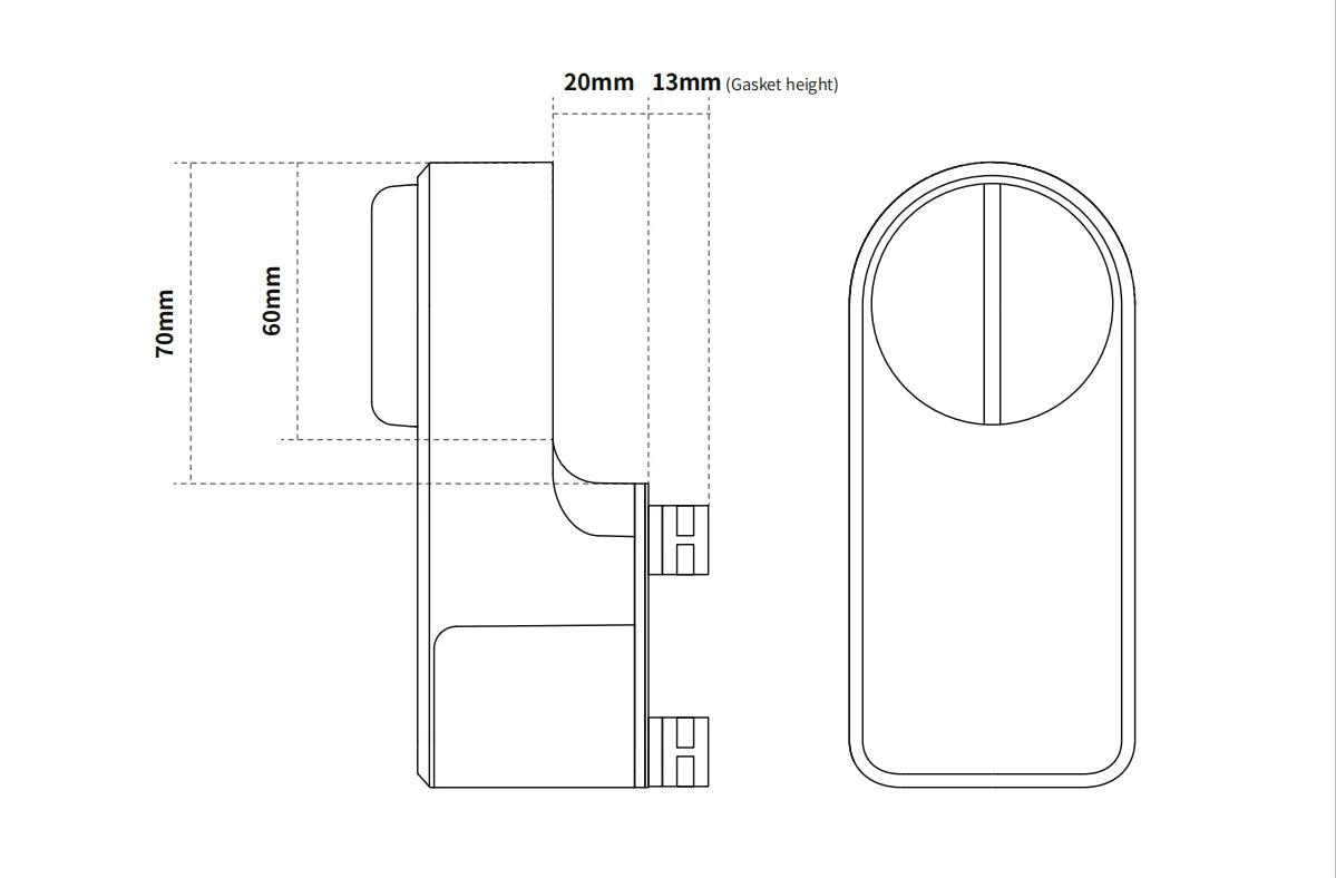 A1 Pro Bluetooth Smart Door Lock With Easy Installation - Smarsty