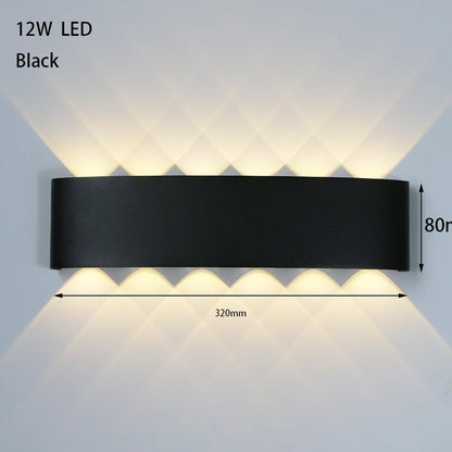 Outdoor Waterproof LED Wall Lamp for Stylish Illumination - Smarsty