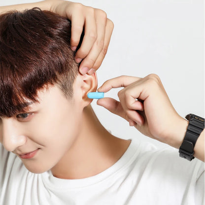 Ear Plugs Earplugs Noise Reduction Ear Plug Foam Oordopjes Slapen Sleep Anti Noise Reduction Music Cancelling Insulation Earplug - Smarsty