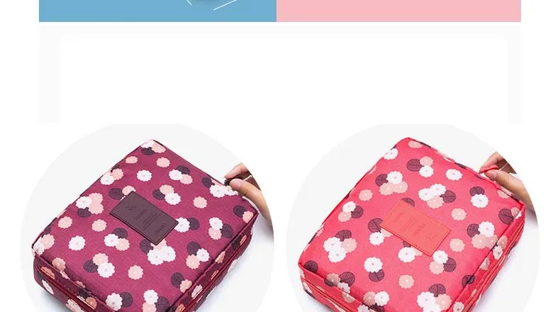 Outdoor Travel Cosmetic Bag Waterproof Organizer For Women - Smarsty
