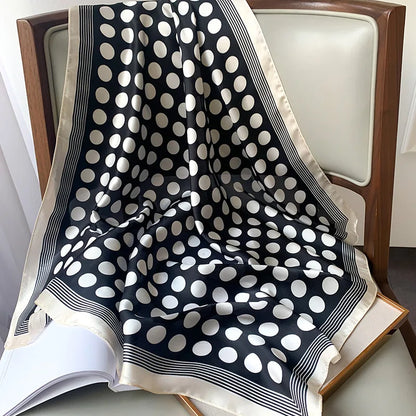 Luxury Silk Satin Scarves for Women Sun Protection - Smarsty
