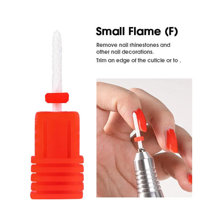 Electric Manicure Drill Bit with Ceramic Burr - Smarsty