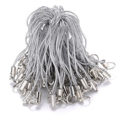 50pcs Mixed Color Lanyard Cord Pack With Jump Rings - Smarsty